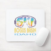 Ski Bogus Sin Idaho Skiurlaub Mousepad (Mit Mouse)