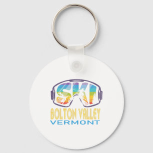 Ski Bolton Valley Vermont Skiurlaub Schlüsselanhänger