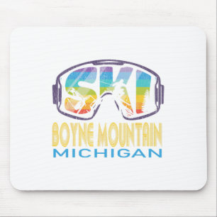 Ski Boyne Berg Michigan Skiurlaub Mousepad