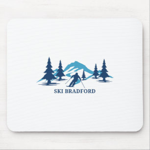 Ski Bradford Machusetts Skigebiet Skifahren Skifah Mousepad