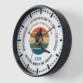 Ski Breckenridge, Colorado - Man Skier, Schwarzer Uhr (Winkel)