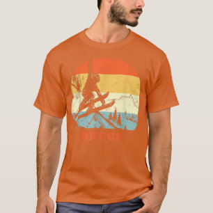 Ski Breckenridge, Colorado Vintage Retro Skifahren T-Shirt