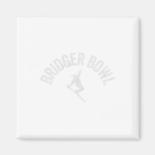 Ski Bridger Bowl Vintag Skifahren Cool Montana Ski Magnet