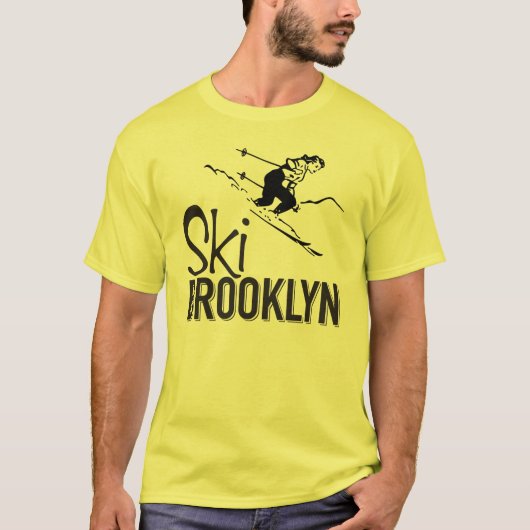 Ski-Brooklyn-T - Shirt (Vorderseite)