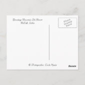 Ski Brundage, McCall, Idaho Postkarte (Rückseite)