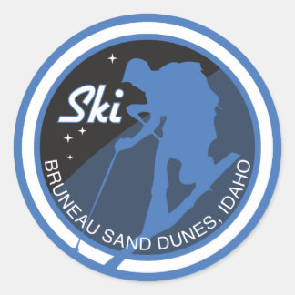Ski Bruneau Sand Dunes Stickers