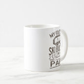 Ski Buddies Papa Ski Goggles Snowboarden Grand Kaffeetasse (VorderseiteRechts)