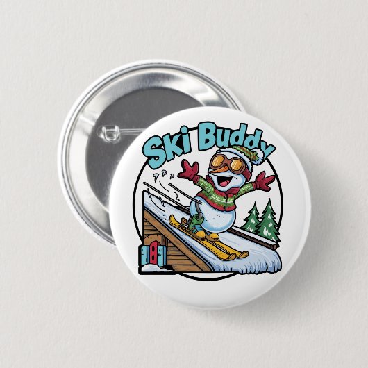 Ski Buddy Button (Vorne & Hinten)