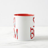 Ski Bum Skis Tasse (Zentrum)