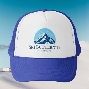 Ski Butternut Basin Massachusetts Skiausrüstung Mü Truckerkappe