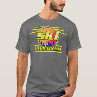 Ski California 80er T-Shirt