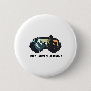 Ski Cerro Catedral Argentinien Bergskifahren T Her Button