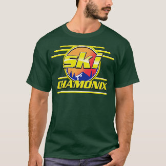 Ski Chamonix 80er T-Shirt