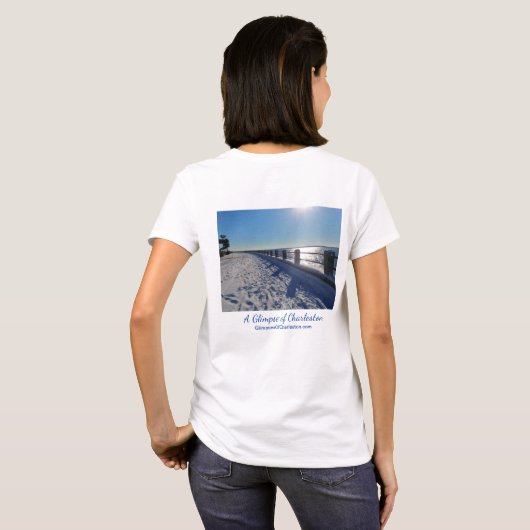 Ski-Charleston-T - Shirt -- Frauen (Schwarz voll)