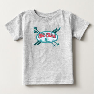 Ski Chick Snowboarden Spaß Neu Baby T-shirt