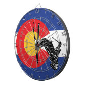 Ski Colorado Dartscheibe (Vorderseite rechts)