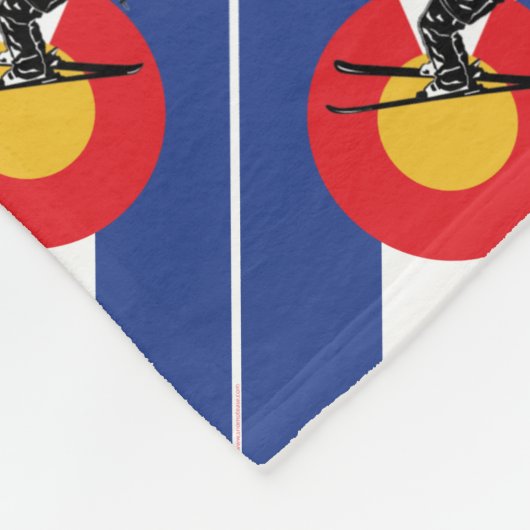 Ski Colorado Fleecedecke (Ecke)