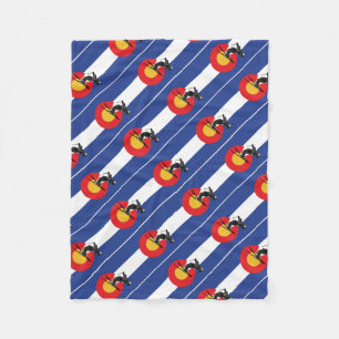 Ski Colorado Fleecedecke