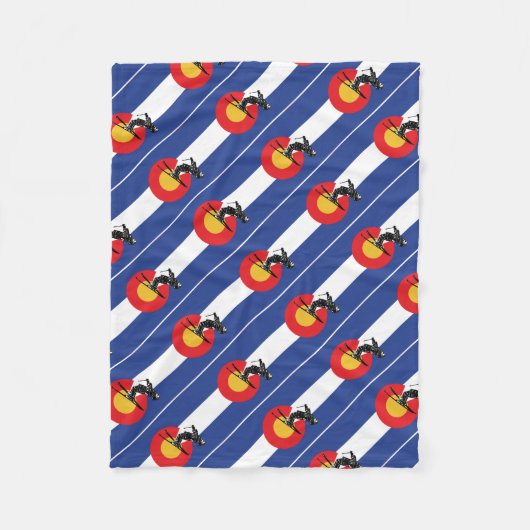 Ski Colorado Fleecedecke (Vorderseite)