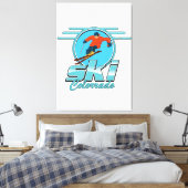 Ski Colorado Logo Leinwanddruck (Insitu (Schlafzimmer))