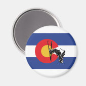 Ski Colorado Magnet (Vorderseite/Rückseite)