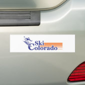 Ski Colorado (männlich) Autoaufkleber (Auf Auto)