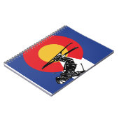 Ski Colorado Notizblock (Linke Seite)