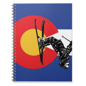 Ski Colorado Notizblock (Vorderseite)