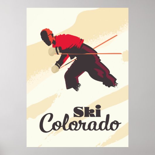 Ski Colorado Reiseplakat Poster (Vorne)