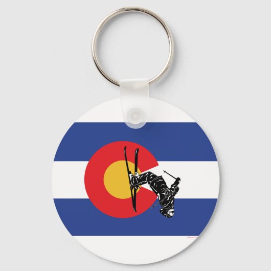 Ski Colorado Schlüsselanhänger (Vorderseite)