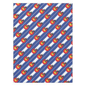 Ski Colorado Tischdecke (Vorderseite)