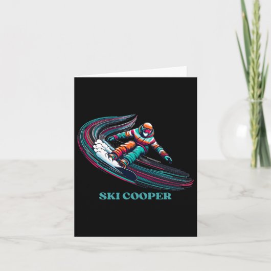 Ski Cooper Colorado Snowboarding Karte (Vorderseite)