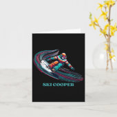 Ski Cooper Colorado Snowboarding Karte (Gelbe Blume)