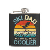 Ski Dad | Father's Day Gift | Hobbies Flachmann (Vorderseite)