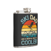 Ski Dad | Father's Day Gift | Hobbies Flachmann (Rechts)