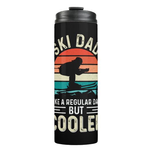 Ski Dad Thermosbecher (Vorderseite)