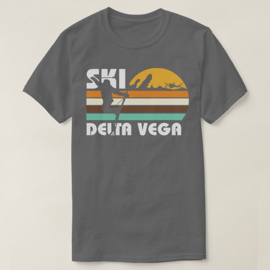 Ski Delta Vega 2 T-Shirt (Design vorne)