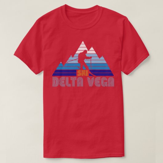 Ski Delta Vega 3 T-Shirt (Design vorne)