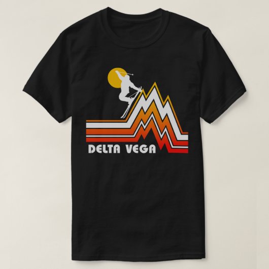 Ski Delta Vega 4 T-Shirt (Design vorne)