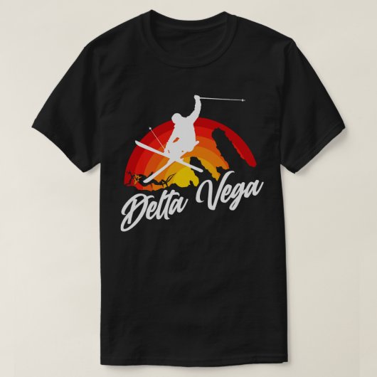 Ski Delta Vega T-Shirt (Design vorne)
