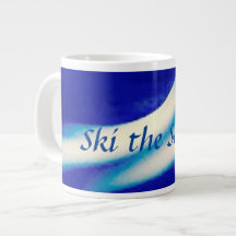 Ski die Pisten China Tasse