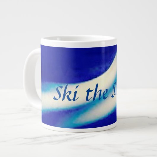 Ski die Pisten China Tasse (Vorderseite Links)