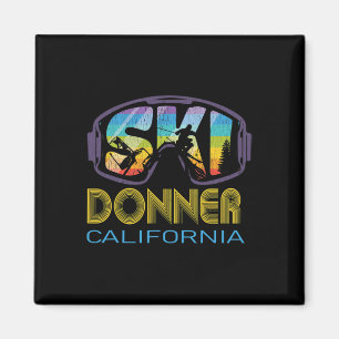 Ski Donner Kalifornien Skiurlaub  Magnet