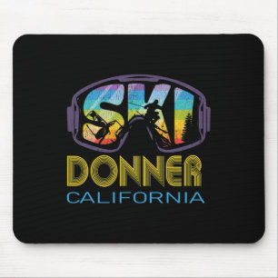 Ski Donner Kalifornien Skiurlaub Mousepad