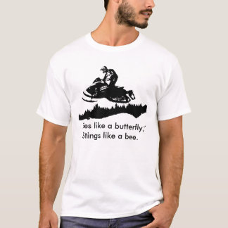 ski-doo-bkg.ai, Fliegen wie ein Schmetterling, T-Shirt