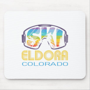 Ski Eldora Colorado Skiurlaub Mousepad