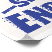 Ski Enceladus! Poster (Ecke)