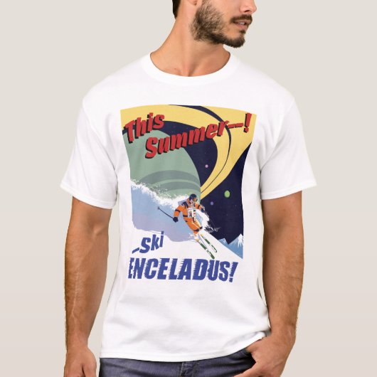 Ski Enceladus! T-Shirt (Vorderseite)