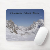 Ski fahren auf einem Gletscher Mousepad (Mit Mouse)