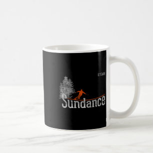 Ski fahren im Stil der 1980er Jahre Sundance Utah  Kaffeetasse